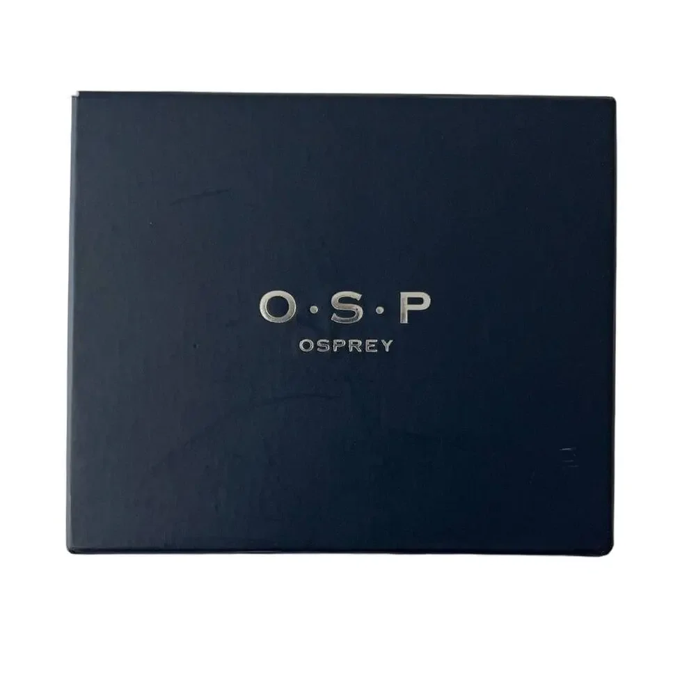 OSP Osprey London Cannon Billfold Nappa Brown Wallet Leather NWT